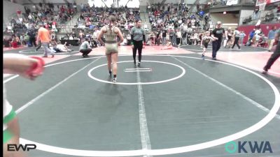 105 lbs Rr Rnd 1 - Mia Ortega, Tulsa Blue T Panthers vs Joely Hunt, Vian Wrestling Club