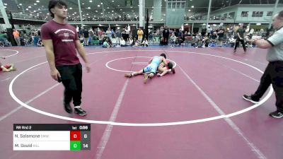 128 lbs Rr Rnd 2 - Nicholas Salamone, Gold Medal WC vs Matthew Gould, Killa Bees