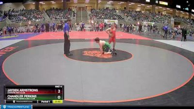 120++ Round 3 - Chandler Perkins, Pendleton Wrestling Club vs Jayden Armstrong, Cougar Mat Club