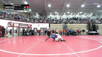 150 lbs Champ. Round 2 - James Iii Bell, Portage High School vs Amaree Davis, Warren Wrestling Academy