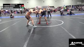 175 lbs Cons. Round 1 - Dawson Kientz, Tiger vs Preston Burgess, WWC