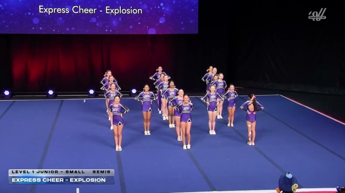 Express Cheer - Explosion [2026 L1 Junior - Small Semis] 2026 The ...