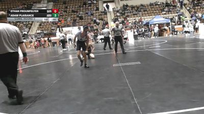 7A 120 lbs Cons. Round 3 - Ethan Frounfelter, Daphne vs Adam Plaisance, Auburn