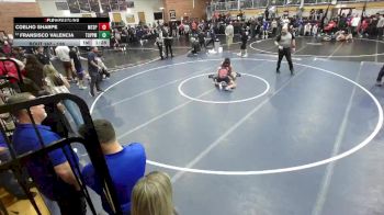 138 lbs Champ. Round 2 - Fransisco Valencia, Toppenish vs Coelho Sharpe, Mt. Spokane