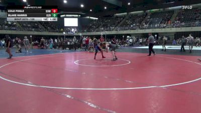 135 lbs Consi-qtrs - Cole Fogle, Schwenksville vs Blake Harris, Glen Burnie