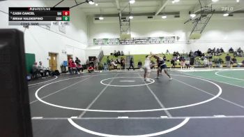 197 lbs Cons. Semi - Brian Valdespino, Cerritos vs Cash Cancel, Bakersfield College