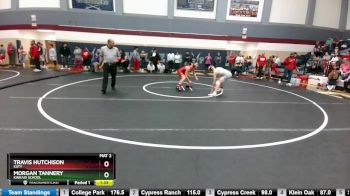 120 lbs Quarterfinal - Travis Hutchison, Katy vs Morgan Tannery, Kinkaid School