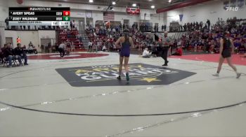 110 lbs Quarterfinal - Zoey Wildman, West Branch vs Avery Speas, Central DeWitt