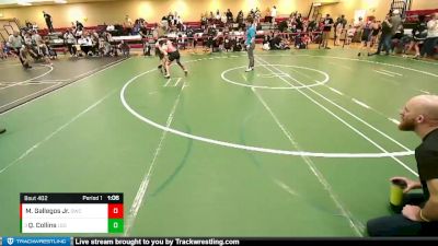 135 lbs Semifinal - Quinn Collins, Punisher Wrestling Company vs Manuel Gallegos Jr., Othello Wrestling Club