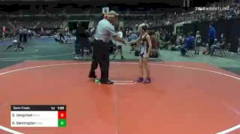 73 lbs Semifinal - Shane Vanginkel, Team Socal vs Kolby Dennington, Tracy Wrestling Club