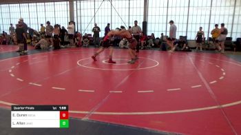 130 lbs Quarterfinal - Elijah Duren, Social Circle USA Takedown vs Leeson Allen, UNATTACHED