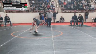 65_B lbs Consi Of 32 #2 - Max Mingee, Littlestown vs Brayden Robbins, Williamson