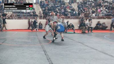 116_G lbs Round Of 32 - Caroline Rea, NorthWestern vs Alivia Hamilton, Laurel