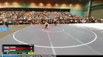 138 lbs Cons. Round 2 - David Osborn, University vs Derek Torres, Culver HS