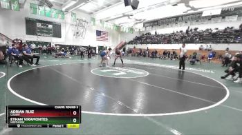 157 lbs Champ. Round 3 - Ethan Viramontes, Northview vs Adrian Ruiz, Colony