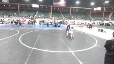 70 lbs Consi Of 4 - Dustin Gaco, Bulldogs Jr Wrestling vs Andres Sanchez, New Mexico Punishers