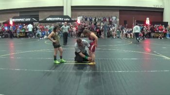 Round 3 - Beau Allison, Delta Wrestling Club Inc. vs Nolan Blount, Lebanon Tiger Wrestling Club