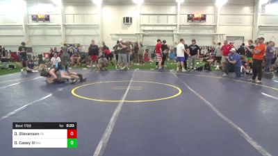 102-C lbs Quarterfinal - Dante Stevenson, PA vs Daniel Casey III, MD