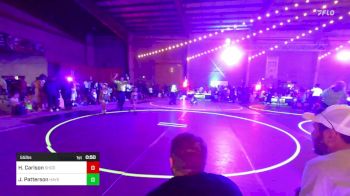 55 lbs Quarterfinal - Hunter Carlson, Shootbox vs Jaxson Patterson, Hays Wrestling Club