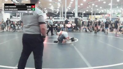 87 lbs Final - Jake Wehner, Triumph Trained - MS vs Gus Engelman, Mat Assassins - MS