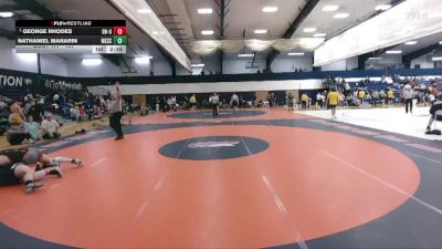 197 lbs Quarterfinal - George Rhodes, Drexel - Unattached vs Nathaniel Manarin, Messiah