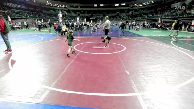 45 lbs 3rd Place - Sophia Callias, RedNose Wrestling School vs Sage Grover, Branchville