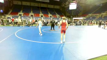 113 lbs Cons 32 #2 - Brody Heusel, Oklahoma vs Jaron Bensinger, Michigan