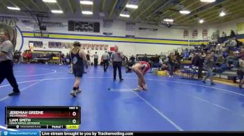 JV-30 lbs Round 2 - Liam Smith, Cedar Rapids Jefferson vs Jeremiah Greene, Williamsburg