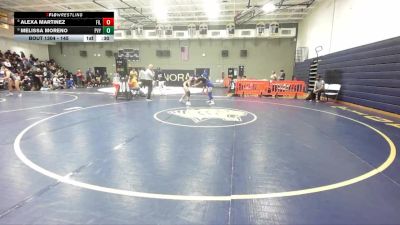 145 lbs Cons. Round 3 - Alexa Martinez, Fillmore vs Melissa Moreno, Paloma Valley