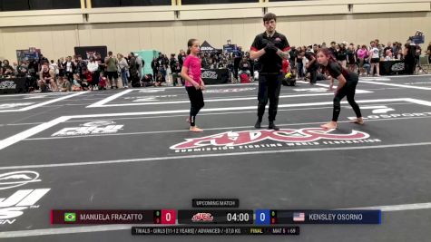 Manuela Frazatto vs Kensley Osorno 2025 ADCC Orlando Open/Youth Trials