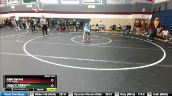 114 lbs 5th Place Match - Abby Ewing, Klein (Girls) vs Reagan Guillott, Cypress Creek (Girls)