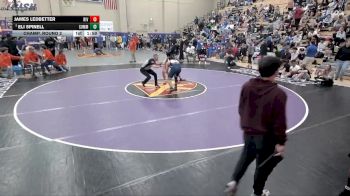 175 lbs Champ. Round 2 - Eli Spinell, Summit vs James Ledbetter, Riverdale