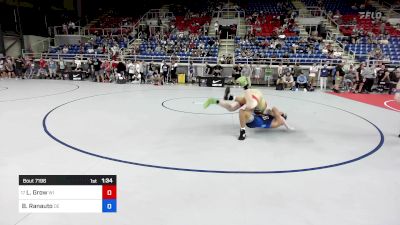 175 lbs Rnd Of 32 - Landen Grow, WI vs Brayden Ranauto, DE