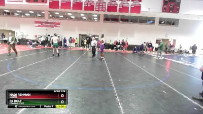 184 lbs Semifinal - Hadi Rehman, Hunter vs Rj Holt, Oswego State