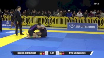 Devon Lashawn Hughes vs Brian Joel Almeida Torres 2025 Pan IBJJF Jiu-Jitsu No-Gi Championship