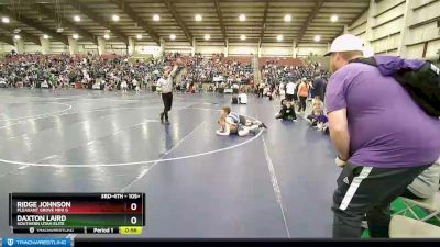 105+ Round 2 - Ridge Johnson, Pleasant Grove Mini G vs Daxton Laird, Southern Utah Elite