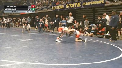 90 lbs Final - Lj Bachmann, Germantown Academy vs Mitch Nolan, Methacton