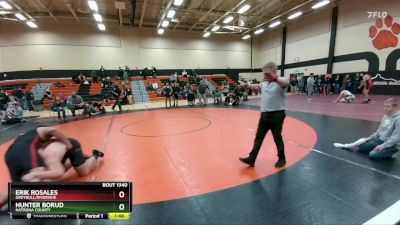 215B Round 4 - Erik Rosales, Greybull/Riverside vs Hunter Borud, Natrona County