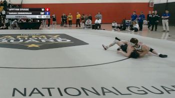 110 lbs Semifinal - Sarah Zimmerman, Simpson vs Afftynn Stusse, Wartburg