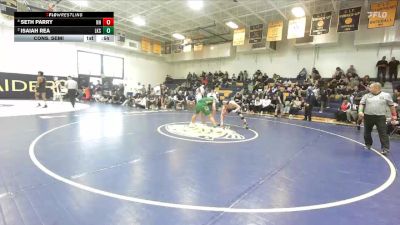 165 lbs Cons. Semi - Seth Parry, Newport Harbor vs Isaiah Rea, Lakeside