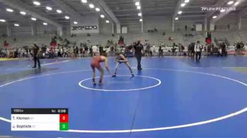 106 lbs Consolation - Thayne Kleman, OH vs Jayden Baptiste, CO