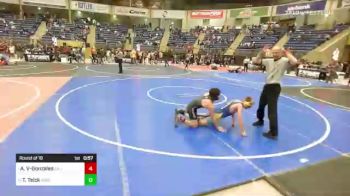 135 lbs Round Of 16 - Aj Vigil-Gonzales, La Junta Middle School vs Tristan Telck, North Park