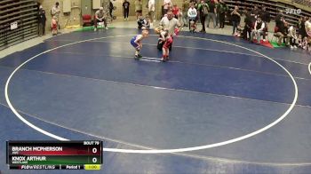 42 lbs Cons. Round 2 - Branch McPherson, JWC vs Knox Arthur, WESTLAKE