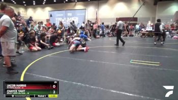 130 lbs Round 4 (6 Team) - Chayce Yant, Beast Mode WA Pink vs Jacob Harris, Mi Mafia Black