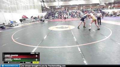 174 lbs Quarterfinal - Merrell Morley, Unattached vs Jared Shafer, Unattached