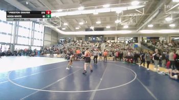 175 lbs Cons. Round 4 - Preston Graver, Spanish Fork vs Koen White, Mountain Crest