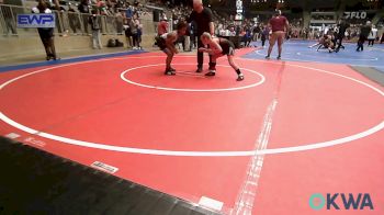 85 lbs Quarterfinal - Conner Potter, Cushing Tigers vs De'Yon Wilson, Pitbull Wrestling Academy