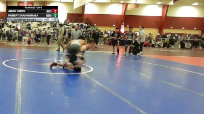 138 lbs Quarterfinal - Aiden Smith, MetroWest United vs Robert Douangmala, Mount Saint Charles Academy
