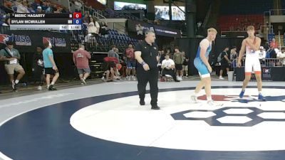 215 lbs Champ. Rd Of 32 - Meric Hagarty, Iowa vs Dylan McMullen, Minnesota