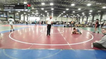 100 lbs Rr Rnd 2 - Elliott Harris, MF Dynasty - MS vs Jimmy Smith, Mat Warriors Gold MS - MS